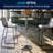 23.5'' Round Adjustable Height Table (Adjustable Range 33.5'' - 41'')