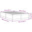 Eringate Solid Wood Bed-46217532-46217526