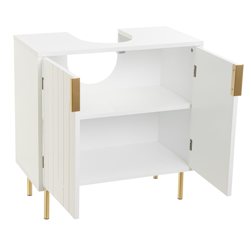 60cm Single Bathroom Vanity Base Only