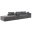 Canapé modulaire en L en chenille-1729343190