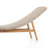 Janine Outdoor Teak Wood Chaise Lounge-86162440-86162439