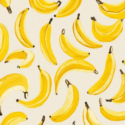 Papier peint adhésif auto-adhésif amovible Banner Yellow