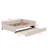 Upholstered Platform Bed With Trundle And USB-53456178