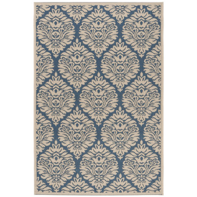 Kitt Paisley Hand Woven Indoor / Outdoor Area Rug