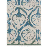 Dazzle Floral Area Rug in Blue