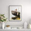 Man Sitting Boat, Woman Standing Beside Giclee Print-748387796-748387799