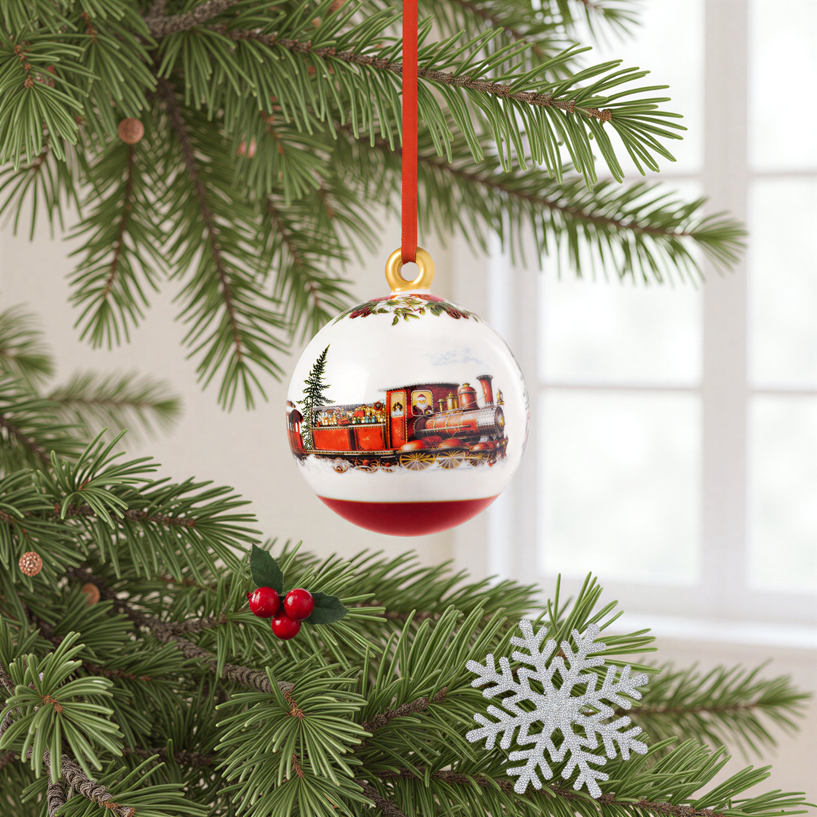 3" Porcelain Bauble