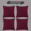 Striped Square Euro Cushion Cover-476001971