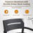5 Modern Outdoor Dining With 44" Sintered Stone Table, Flared Base, 4 Swivel Rocking Chairs, Cushions And Easy Seating/Exiting Pedestal Rust- Design