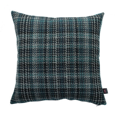 Deemer Plaid Square Throw Cushion