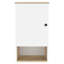 Pharmacie, deux tablettes internes, une porte, une tablette-1282227625