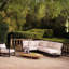 Anjuna Outdoor Oval Teak Coffee Table