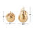 2 Piece Archibold Decorative Pear Apple Set