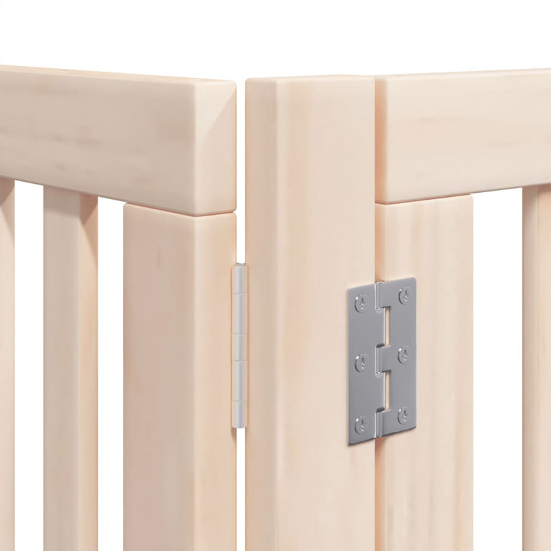 Mignonette Solid Wood Dog House Door, Beige, 90cm H x 800cm W x 2cm D