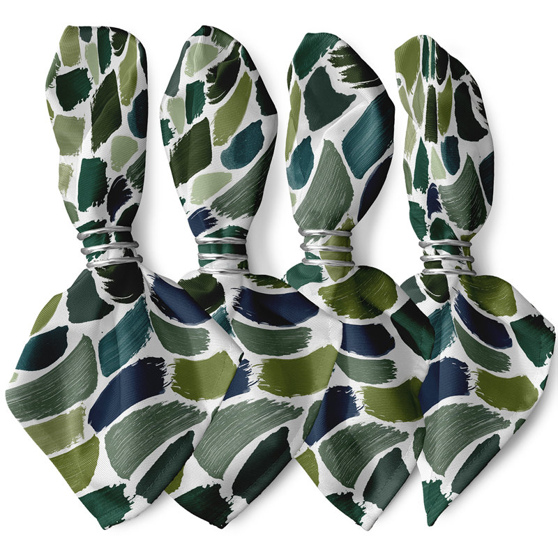 Ensemble de serviettes 4 pièces Alfarata Novelty, Vert