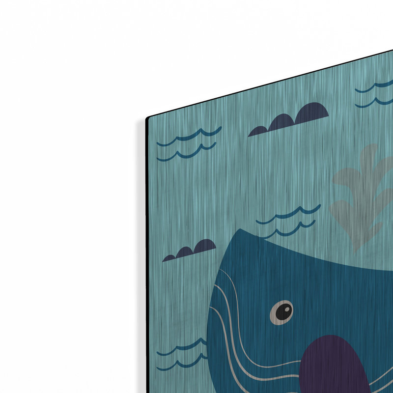 "Mignonne baleine 2" par Luxe, H 24 po x l 24 po
