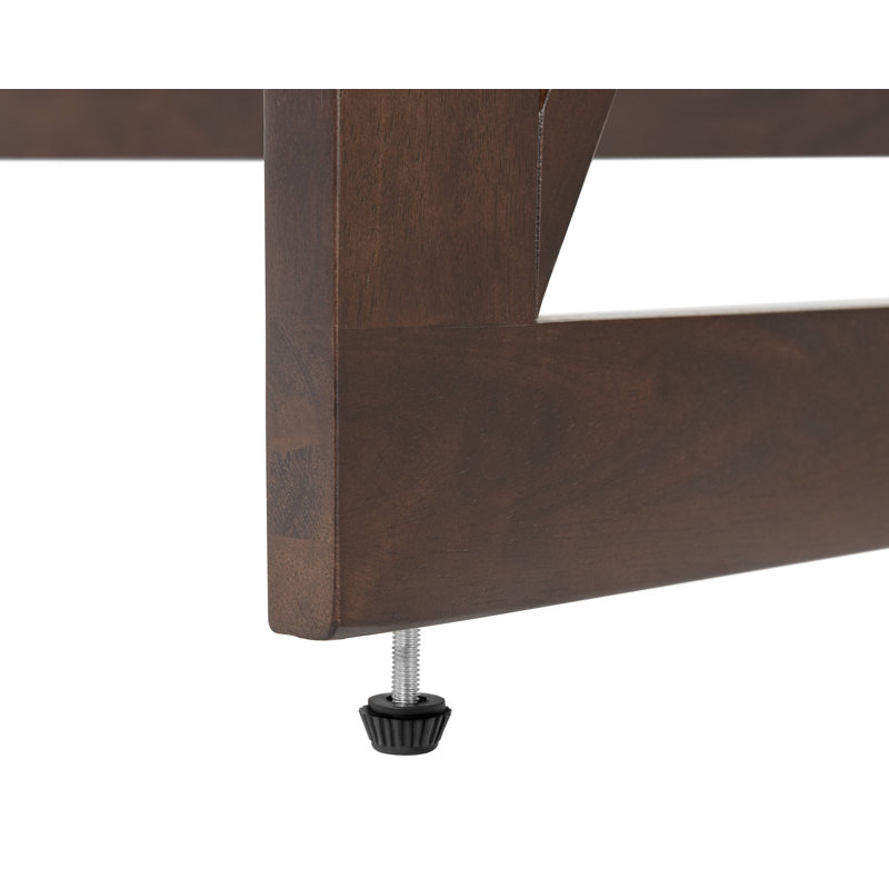 Carzell 40'' W Rectangle Writing Desk with USB Charging