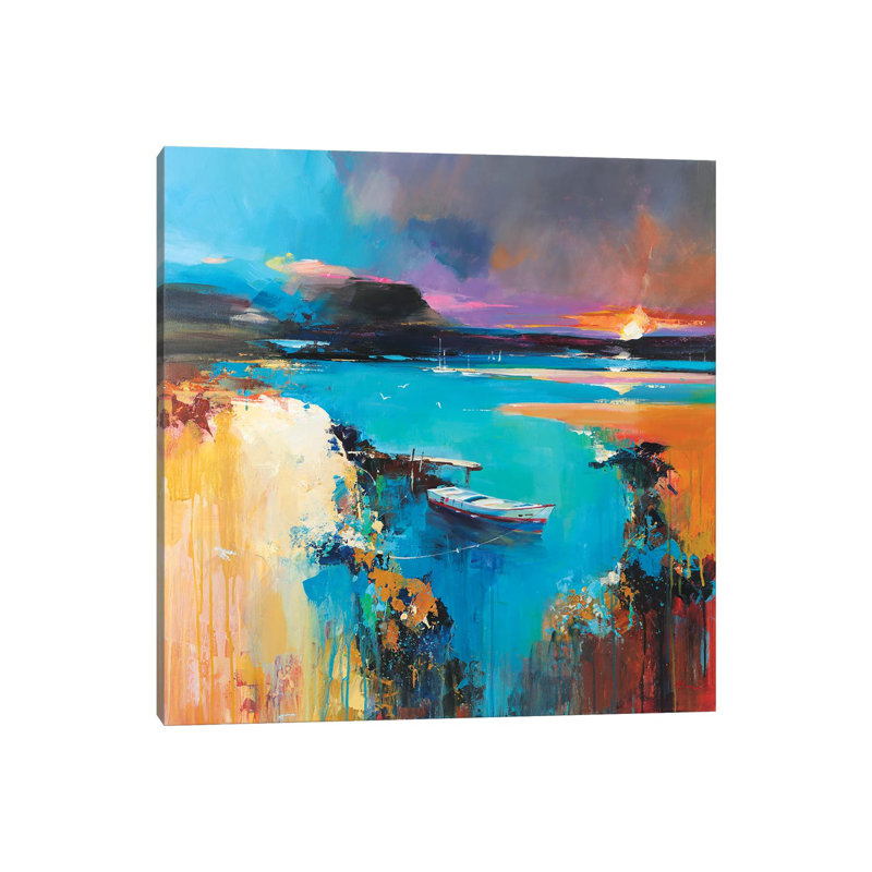 Deep Water by Tatyana Yabloed - Wrapped Canvas Painting, 66.04 cm H x 66.04 cm W x 3.175 cm D