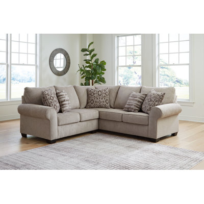Claireah 2 - Piece Upholstered Sectional -  Signature Design by Ashley, 90603S2
