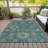 Machine Washable Indoor/Outdoor Jacinto ACN2151 Medallions Rug-125766947
