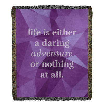 Hand Woven Throw Blanket