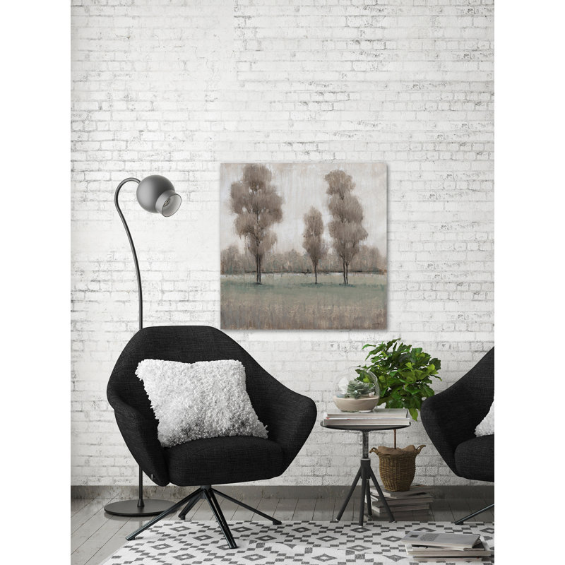 « scintillement trees », reproduction d’art sur toile tendue, H 12 po x l 12 po x P 1,5 po