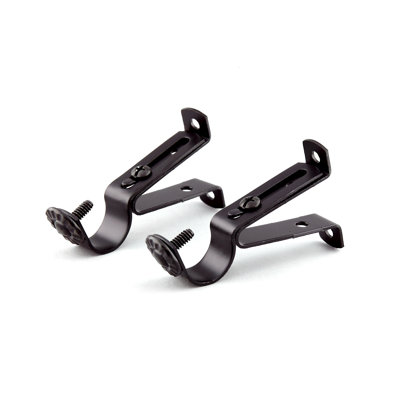 Bergeson Steel Adjustable Single Curtain Rod