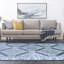 Tapis bleu Linnea-1510500865