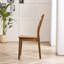 Drea Solid Wood Dining Chair - Traditional Rustic Farmhouse Kitchen Style-778365798