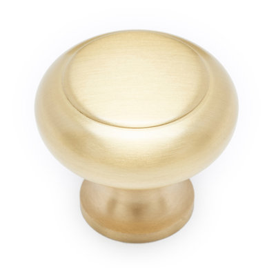 CK Series 1 1/4" Diameter Mushroom Knob