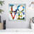" Vibrant Love Typography " by Harper D. 4 - Pieces-104075751