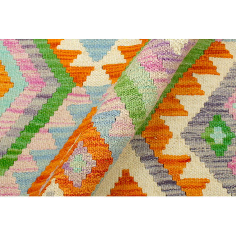 Kelveonta Wool Geometric Rug