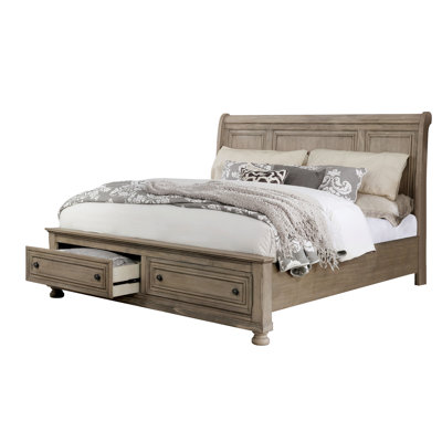 Ikko Solid Wood Bed