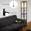 Ahmara 160cm Black Column Floor Lamp