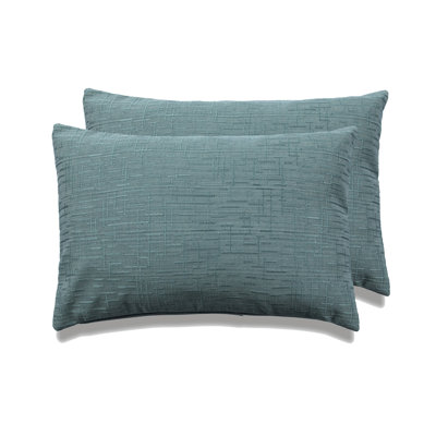 SEATTLE SOLID Cotton Blend Reversible Pillow Cover
