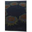 Tapis carré bleu marine Johansson