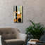  «Switching Levels 1» par Alonzo Saunders, art mural sur toile, 12 po x 24 po
