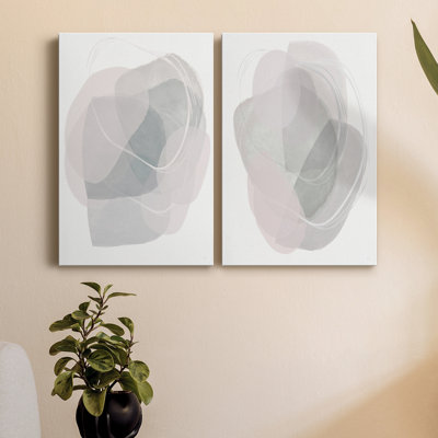 River Jewels I - 2 Piece Painting Set on Canvas