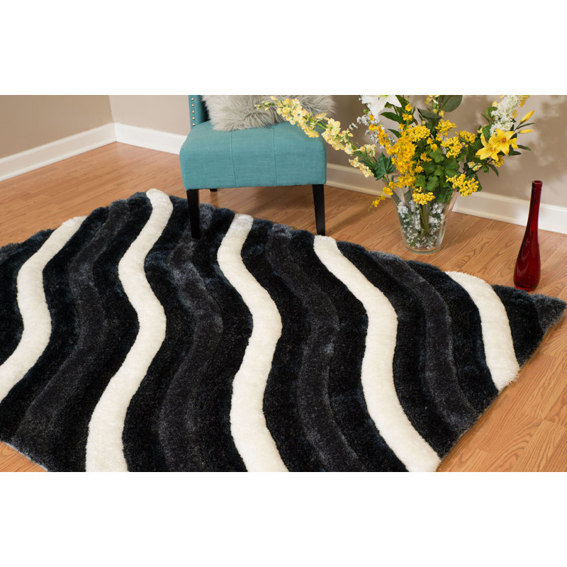 Tapis noir Fitts, Rectangle 7 pi 10 po x 10 pi 6 po