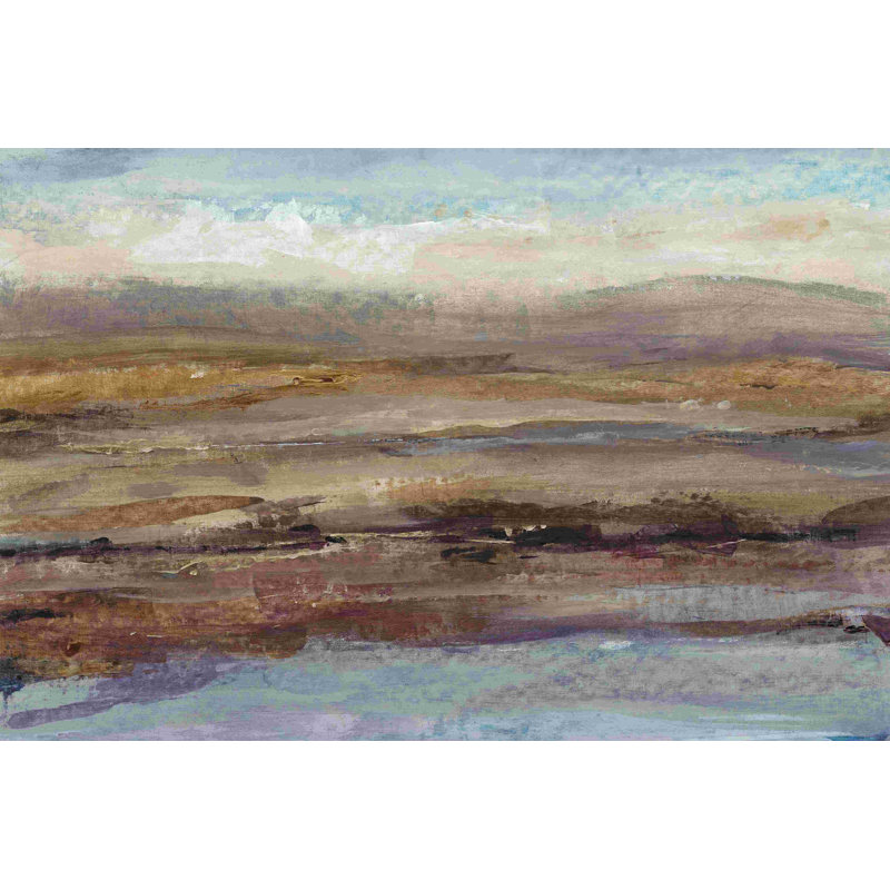 Vue d'oiseau I, H 32 po x l 48 po