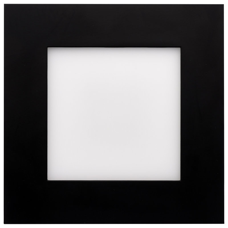 6" Square Selectable Color Temperature Dimmable Air-Tight IC Rated LED Canless Recessed Lighting Kit