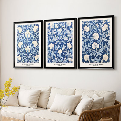 Série sur toile encadrée personnalisée - 3 pièces