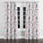 French Country Window curtains - Pink Berry Whisper Grommet Curtain - 1 Panel-422387568-422387564