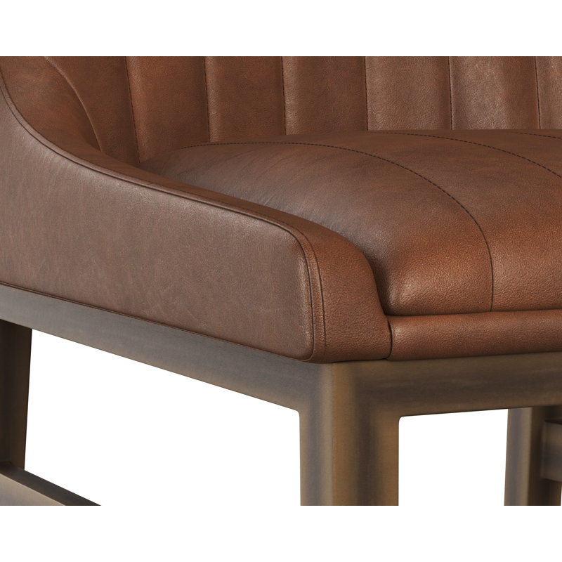 Halden Counter Stool - Bravo Cognac
