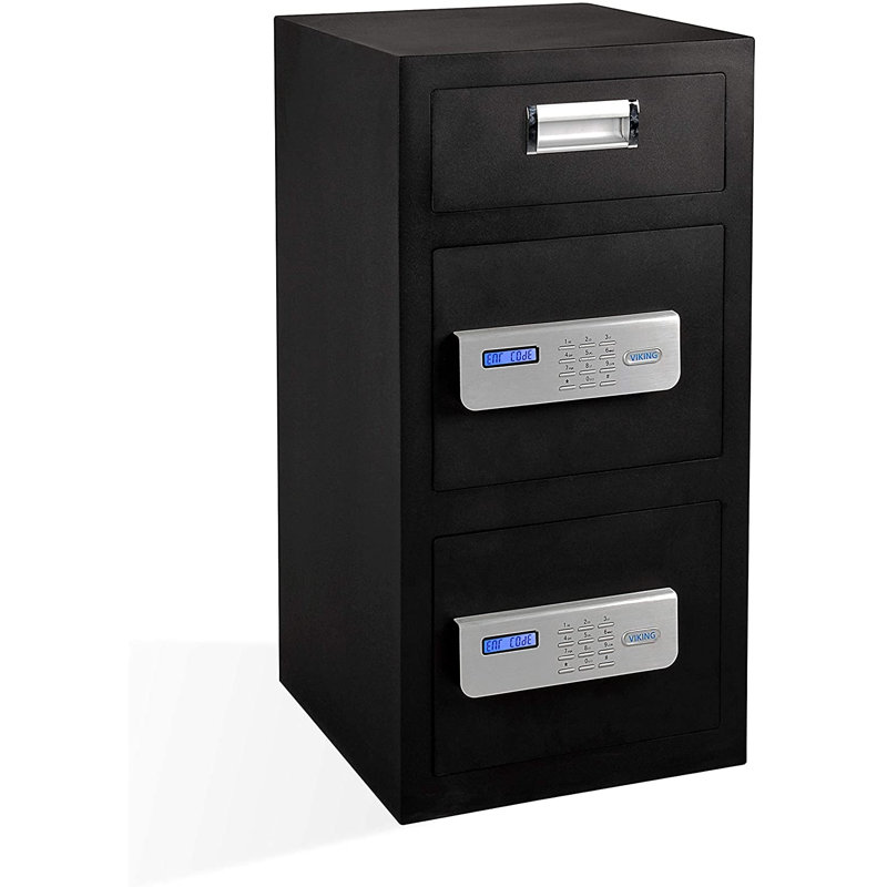 Coffre-fort de sécurité électronique à double porte Viking