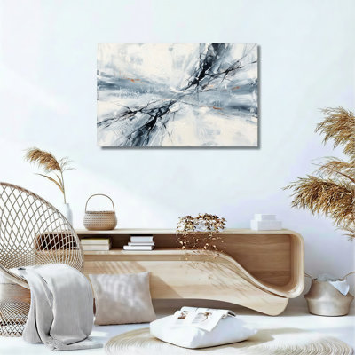 Ensemble d'une toile abstraite