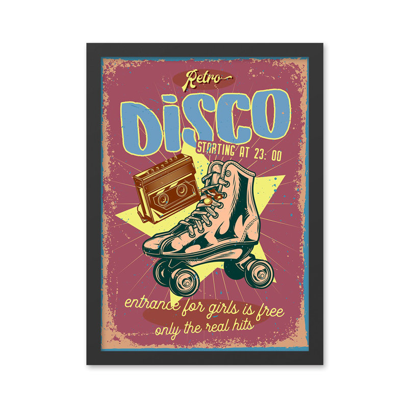 Decorative Framed MDF Painting