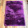 Chandra Rugs Giulia Collection Plush Modern Contemporary Hand-Woven Purple Shag Polyester Pile Material Handmade Area Rug
