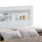 Transitional Style Full Bed In Crisp White