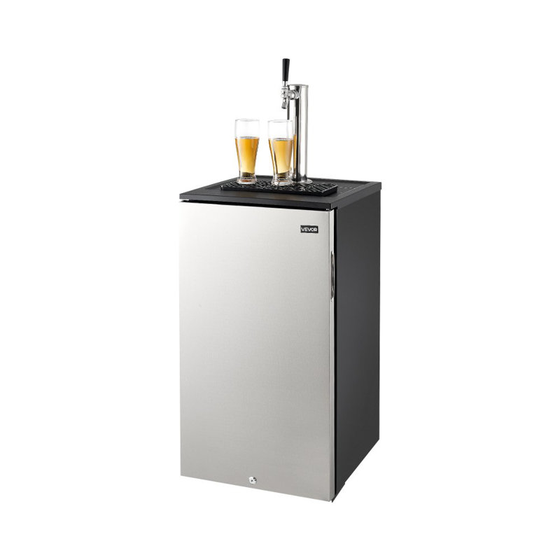 Beer Kegerator, Single Tap Commercial Draft Beer Dispenser